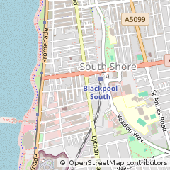 Map of Blackpool