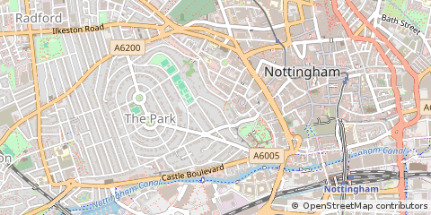 Map of Nottingham