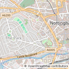 Map of Nottingham