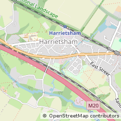 Map of Maidstone, Kent