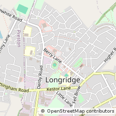 Map of Preston, Lancashire