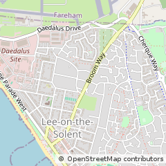 Map of LEE-on-the-Solent