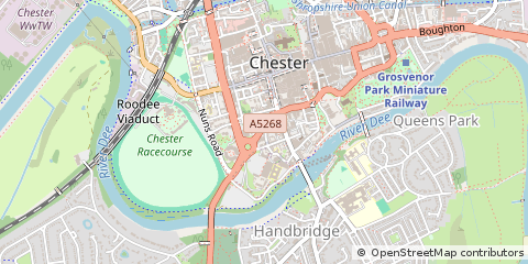 Map of Chester