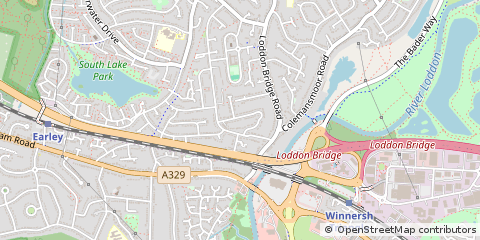 Map of Reading