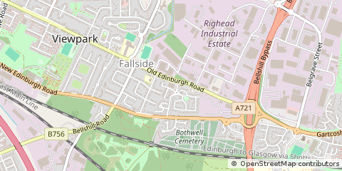 Map of Bellshill