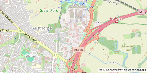 Map of Leeds