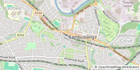 Map of Glasgow
