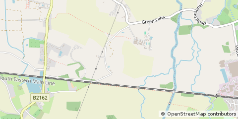 Map of Tonbridge, Kent