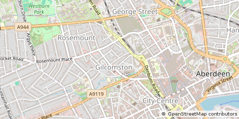 Map of Aberdeen