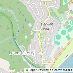 Map of Swansea, West Glamorgan