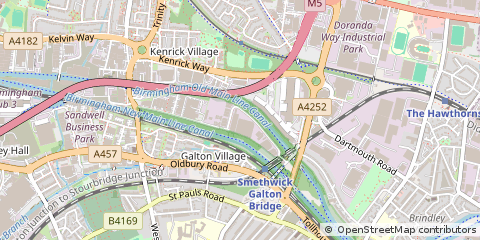 Map of Smethwick