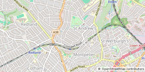 Map of Bristol