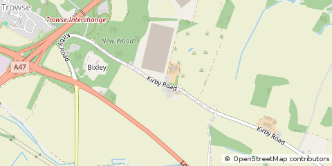 Map of Norwich, Norfolk