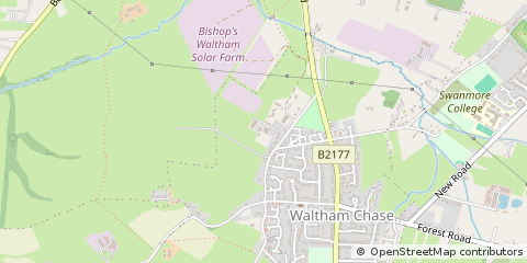 Map of Southampton, Hampshire