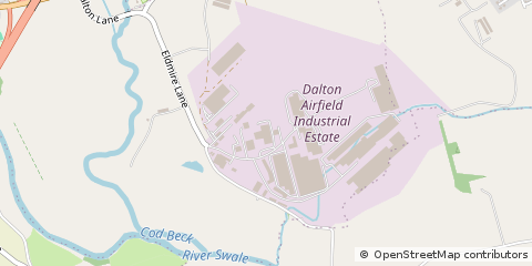 Map of NR Thirsk, North Yorkshire