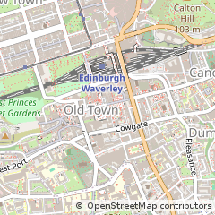 Map of Midlothian
