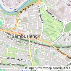 Map of Glasgow