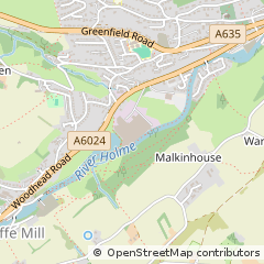 Map of West Yorkshire