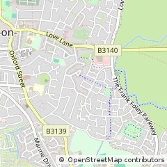 Map of Burnham-on-SEA, Somerset