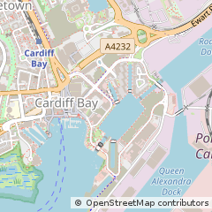 Map of Cardiff