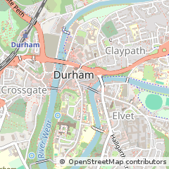 Map of Durham, Tyne and Wear