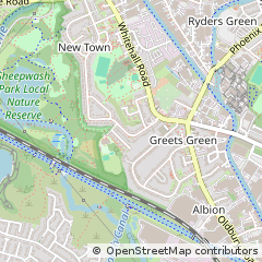 Map of West Bromwich