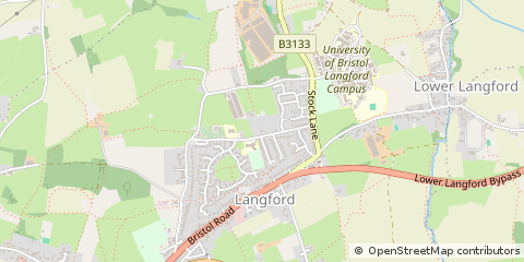 Map of Bristol, North Somerset