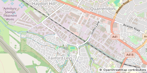 Map of Aylesbury