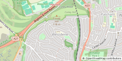 Map of Brighton