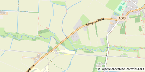 Map of Cambridge, Cambridgeshire