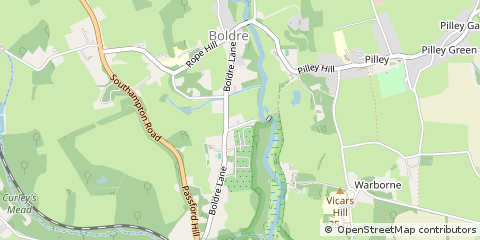 Map of Lymington
