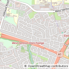 Map of Newcastle Upon Tyne, Tyne and Wear