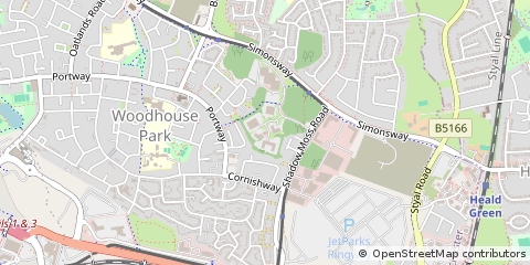 Map of Manchester