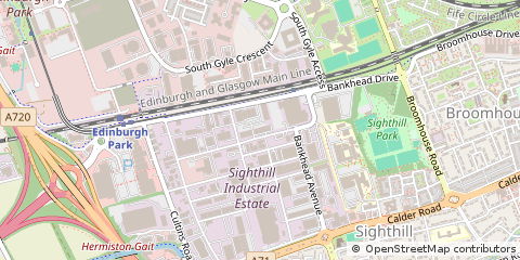 Map of Edinburgh
