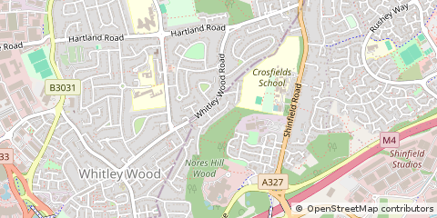 Map of Reading