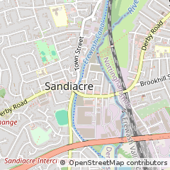 Map of Nottingham, Nottinghamshire