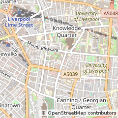 Map of Liverpool