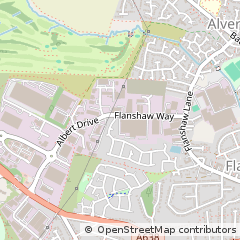 Map of Wakefield, West Yorkshire