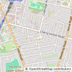 Map of Cambridge, Cambridgeshire