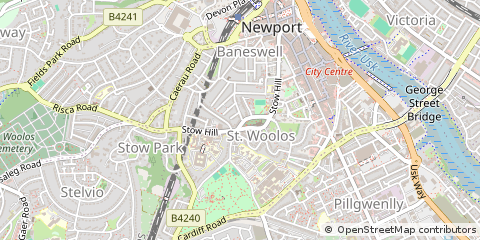 Map of Newport