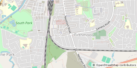 Map of Darlington, Durham