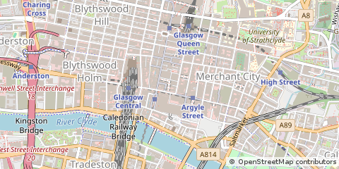 Map of Glasgow