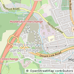 Map of Hoddesdon