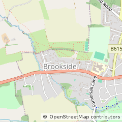 Map of Chesterfield, Derbyshire