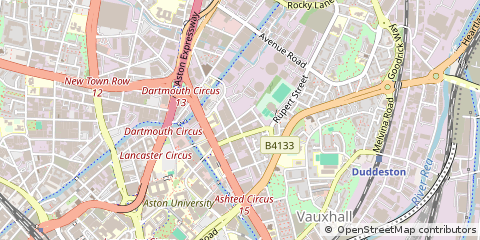 Map of Birmingham