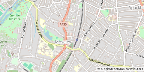 Map of Birmingham
