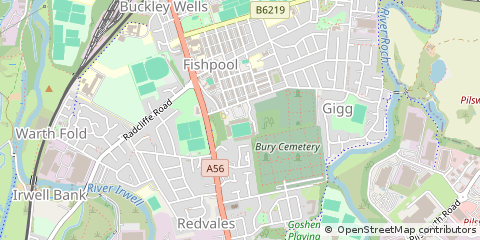 Map of Bury