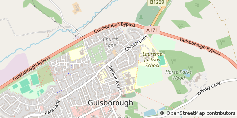 Map of Guisborough