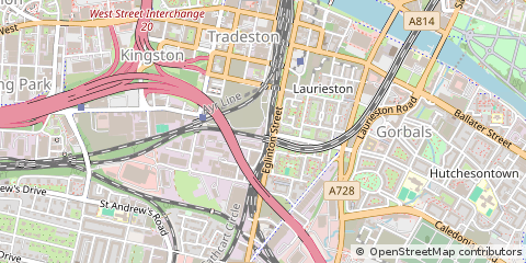 Map of Glasgow
