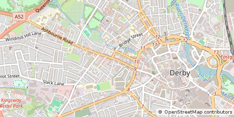 Map of Derby